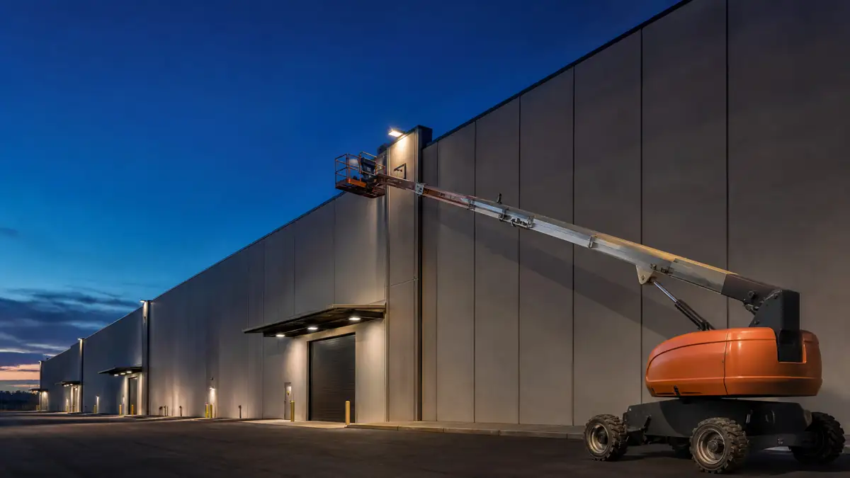 Telescopic Boom Lifts jobsite access in Kalamazoo