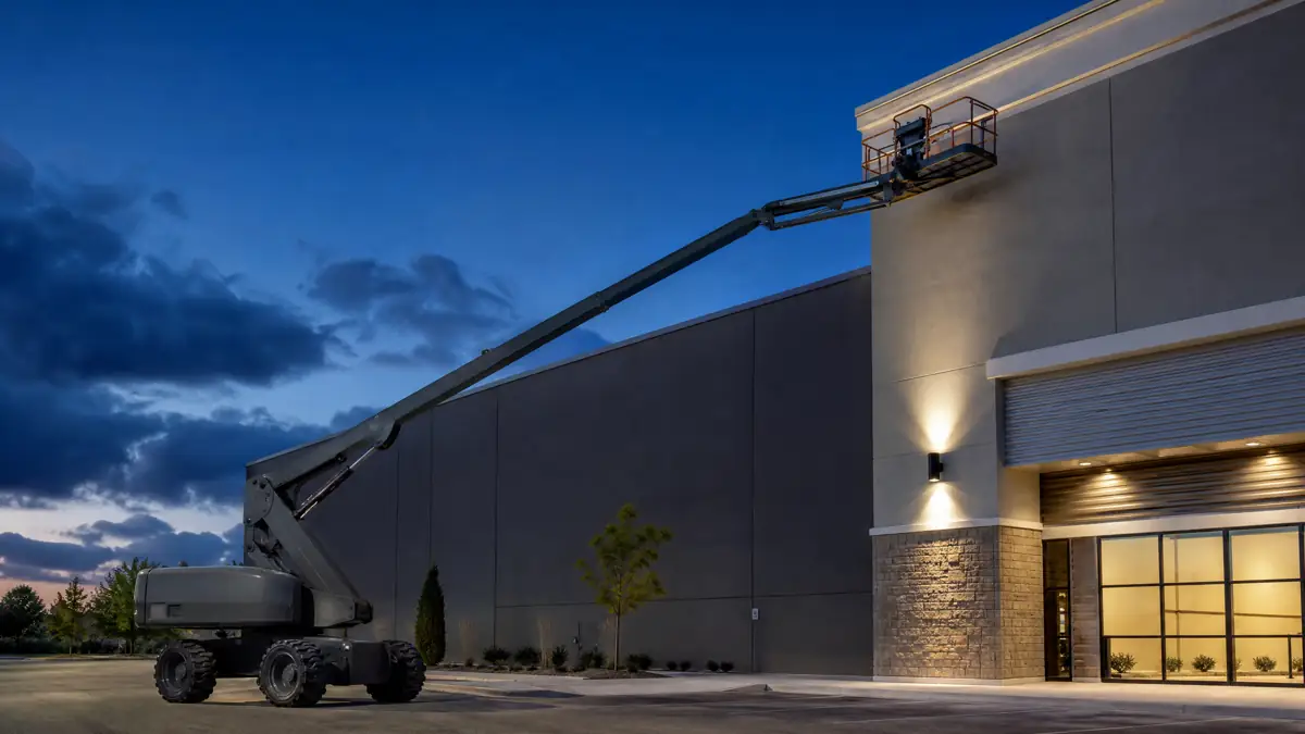 Boom Lifts jobsite access in Kalamazoo