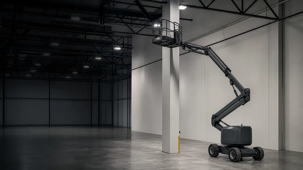 Articulating Boom Lifts jobsite access in Kalamazoo